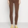 7 For All Mankind Roxanne Colored StretchPantaloniBrown Donna Pantaloni 7F121A07H-O11