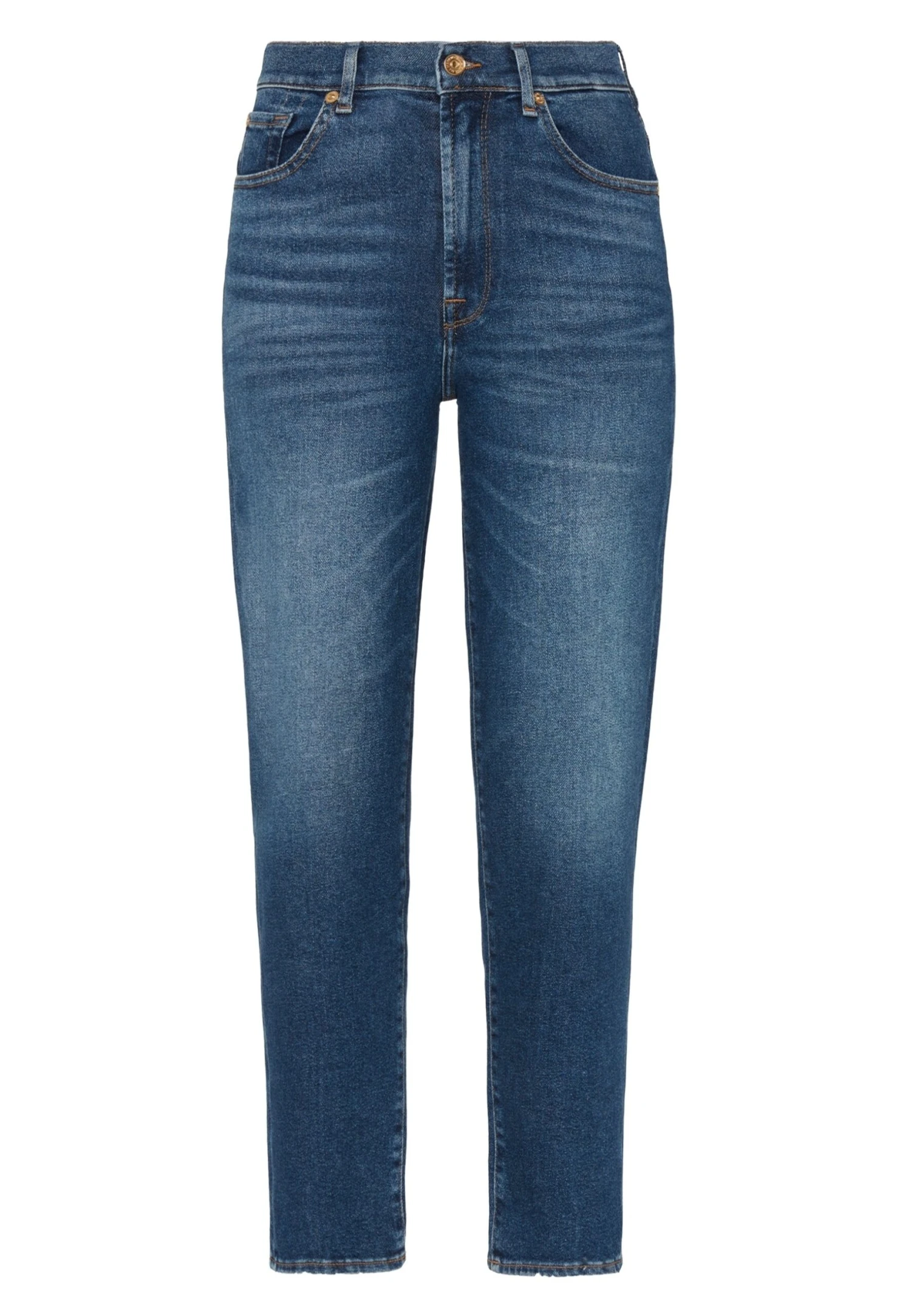 7 For All Mankind Jeans Slim FitMid Blue Donna Jeans 7F121N0SS-K11 8 7 For All Mankind Jeans Slim FitMid Blue Donna Jeans 7F121N0SS-K11 - immagine 6