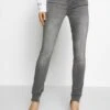 7 For All Mankind Illusion Luxe BlissJeans Skinny FitGrey Donna Jeans 7F121N0EO-C11