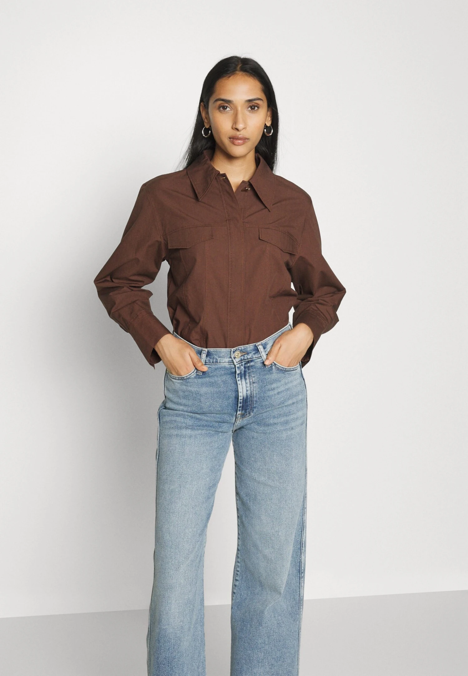 7 For All Mankind Lotta Luxe Vintage SelfmadeJeans BootcutMid Blue Donna Jeans 7F121N0ZA-K11 6 7 For All Mankind Lotta Luxe Vintage SelfmadeJeans BootcutMid Blue Donna Jeans 7F121N0ZA-K11 - immagine 4