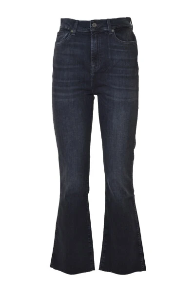 7 For All Mankind Baggy Wide Jeans Black 4 7 For All Mankind Baggy Wide Jeans Black - immagine 2