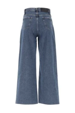 7 For All Mankind Baggy Jeans In Denim Allungati Blue