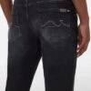 7 For All Mankind Skinny Jeans Edizione Speciale Affusolata Stretch Tek Non Toccato Nero Gray