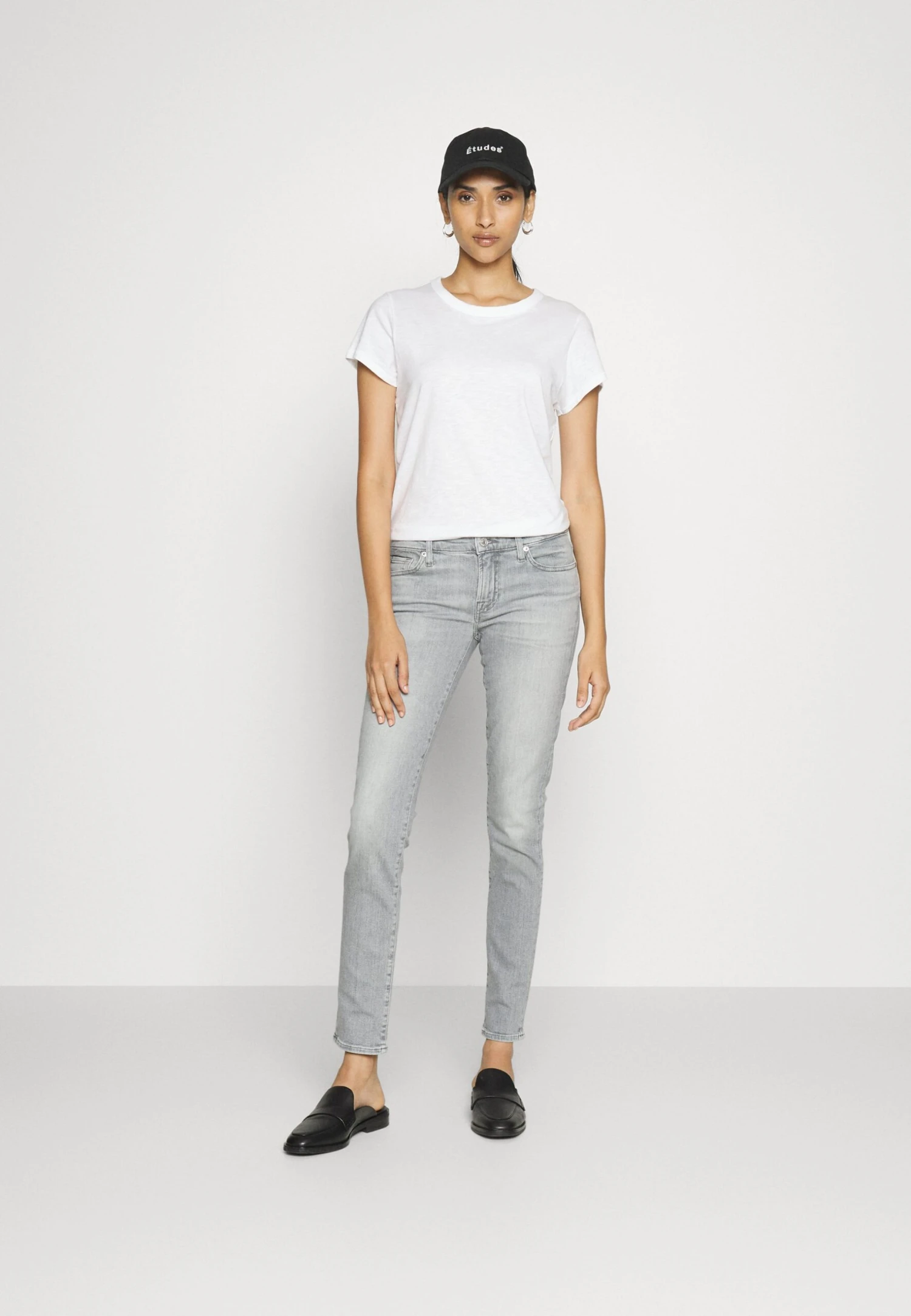 7 For All Mankind Pyper Slim Illusion AmbienceJeans Slim FitGrey Donna Jeans 7F121N0ZP-C11 4 7 For All Mankind Pyper Slim Illusion AmbienceJeans Slim FitGrey Donna Jeans 7F121N0ZP-C11 - immagine 2