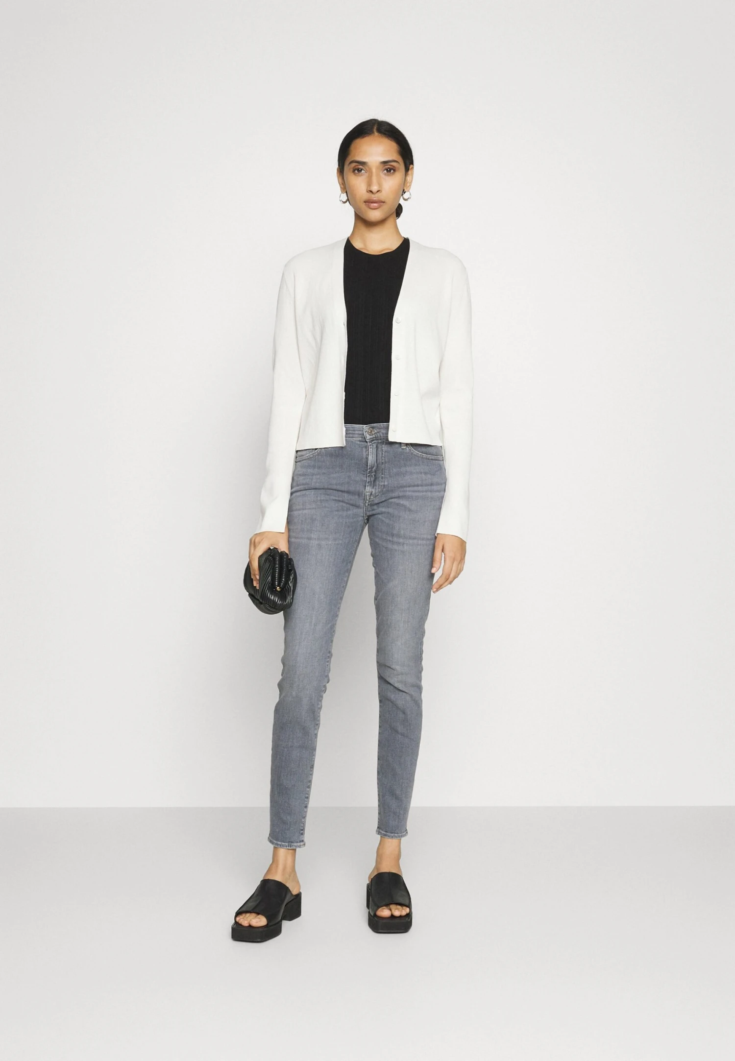 7 For All Mankind Sliillmet - Jeans Skinny Fit - Grey 4 7 For All Mankind Sliillmet - Jeans Skinny Fit - Grey - immagine 2