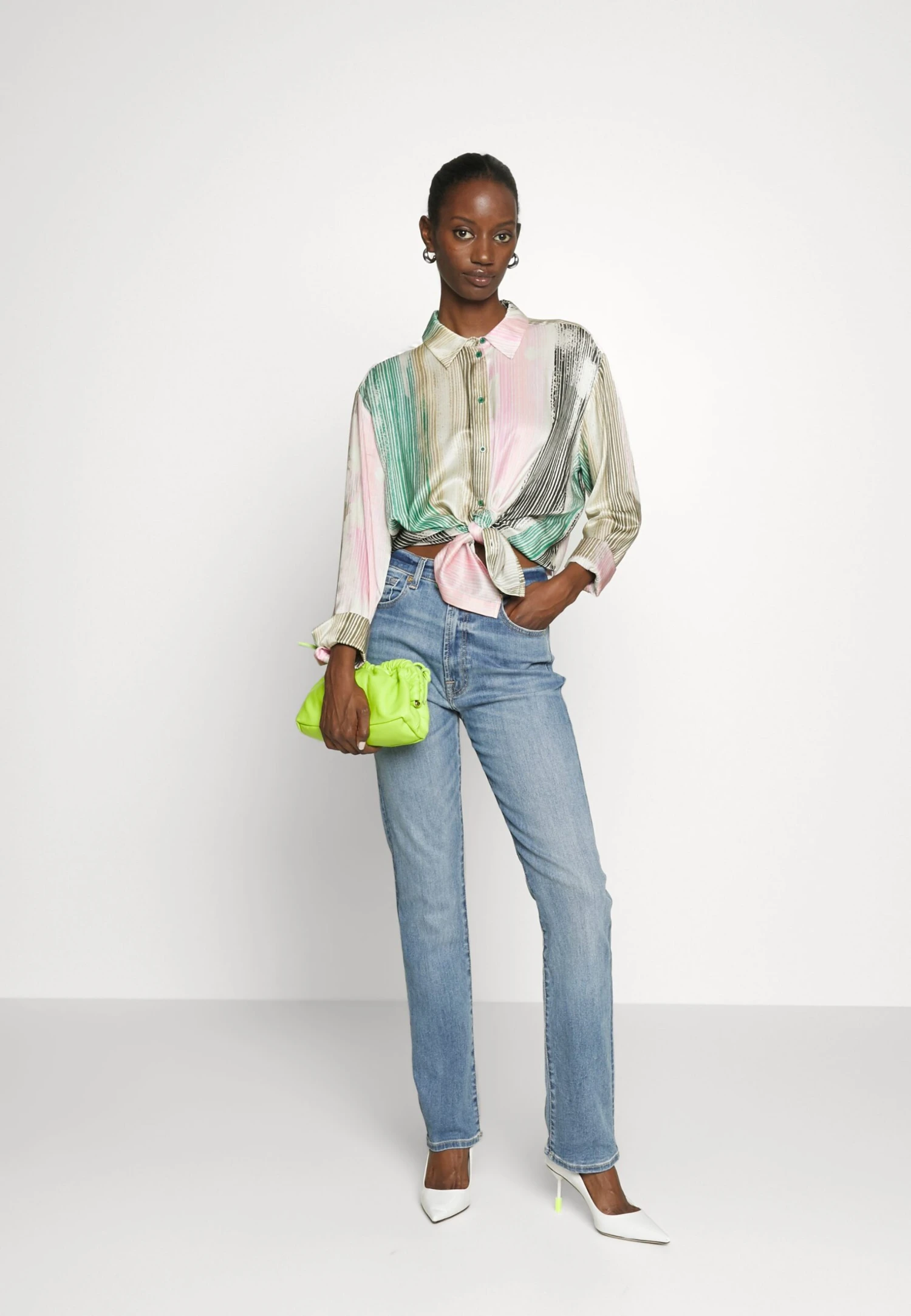 7 For All Mankind Easy Tribeca LightJeans Slim FitLight Blue Donna Jeans 7F121N0ZX-K11 4 7 For All Mankind Easy Tribeca LightJeans Slim FitLight Blue Donna Jeans 7F121N0ZX-K11 - immagine 2