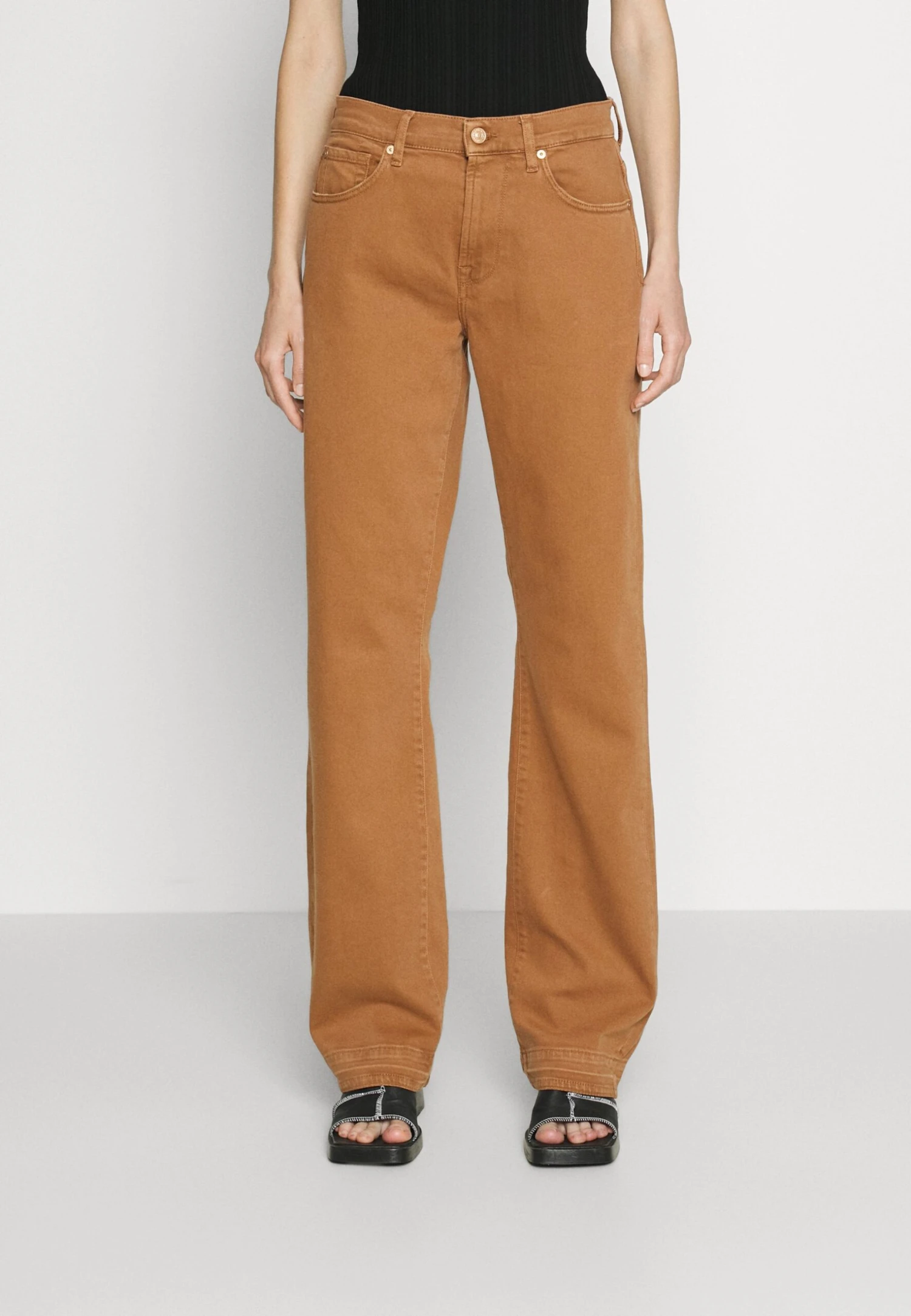 7 For All Mankind Tess Trouser Colored Jeans BootcutOrange Donna Jeans 7F121A07D-O11 3 7 For All Mankind Tess Trouser Colored Jeans BootcutOrange Donna Jeans 7F121A07D-O11