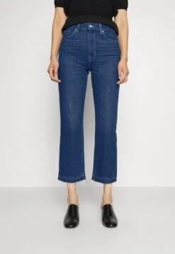 7 For All Mankind Logan Stovepipe BackstreetJeans A SigarettaMid Blue Donna Jeans 7F121N0ZT-K11