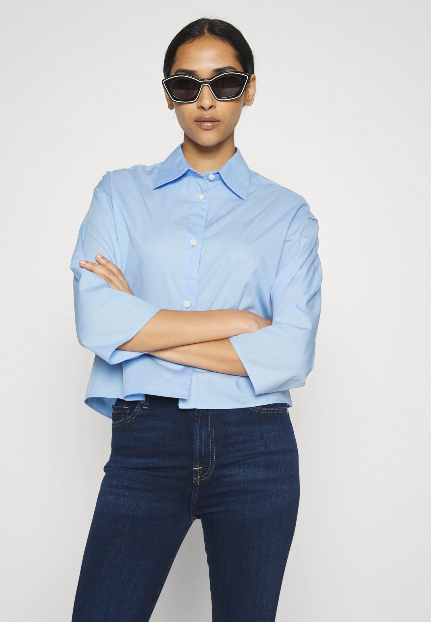 7 For All Mankind Aubrey SliillluxcosJeans Skinny FitDark Blue Donna Jeans 7F121N103-K11 6 7 For All Mankind Aubrey SliillluxcosJeans Skinny FitDark Blue Donna Jeans 7F121N103-K11 - immagine 4