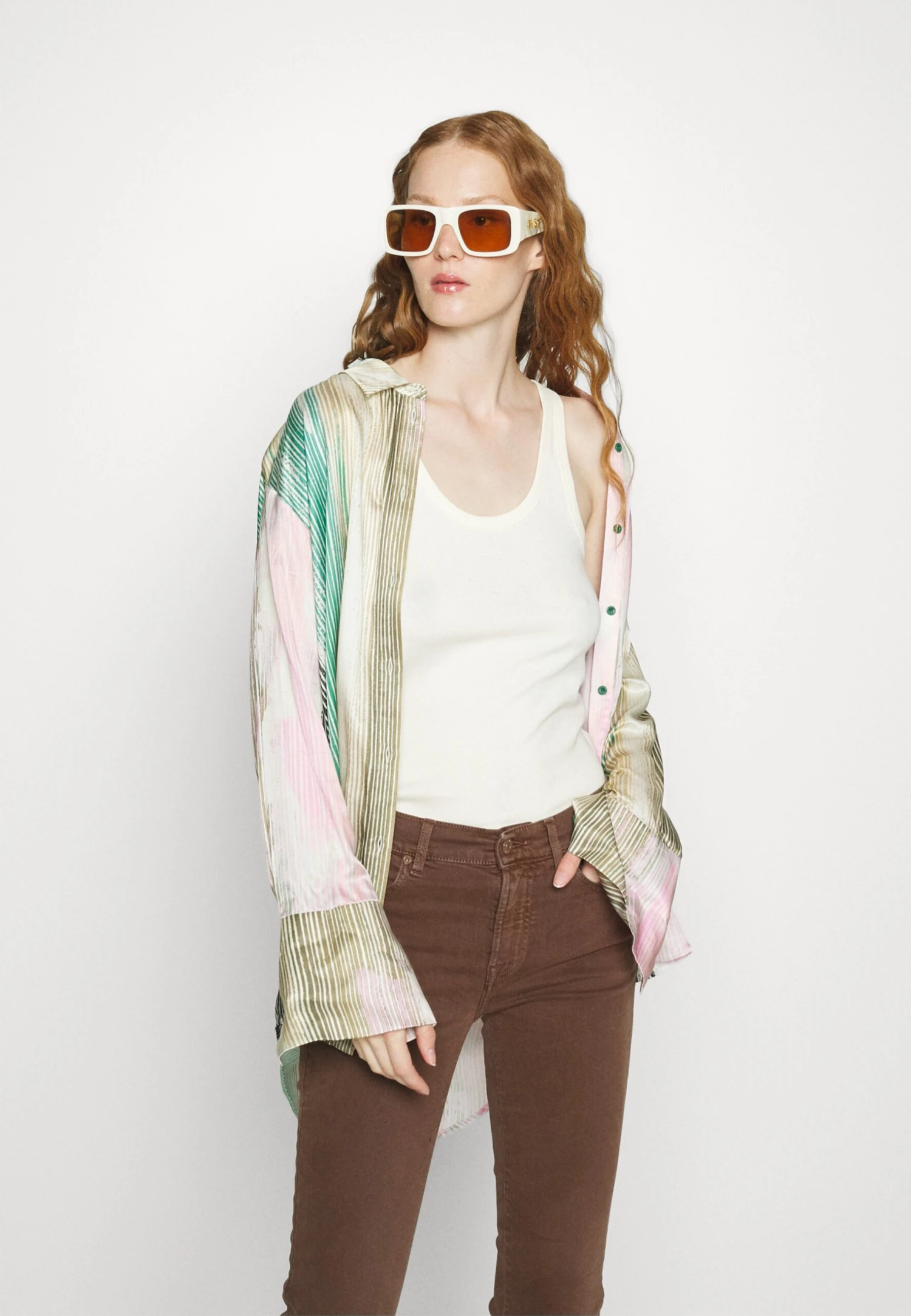 7 For All Mankind Roxanne Colored StretchPantaloniBrown Donna Pantaloni 7F121A07H-O11 6 7 For All Mankind Roxanne Colored StretchPantaloniBrown Donna Pantaloni 7F121A07H-O11 - immagine 4