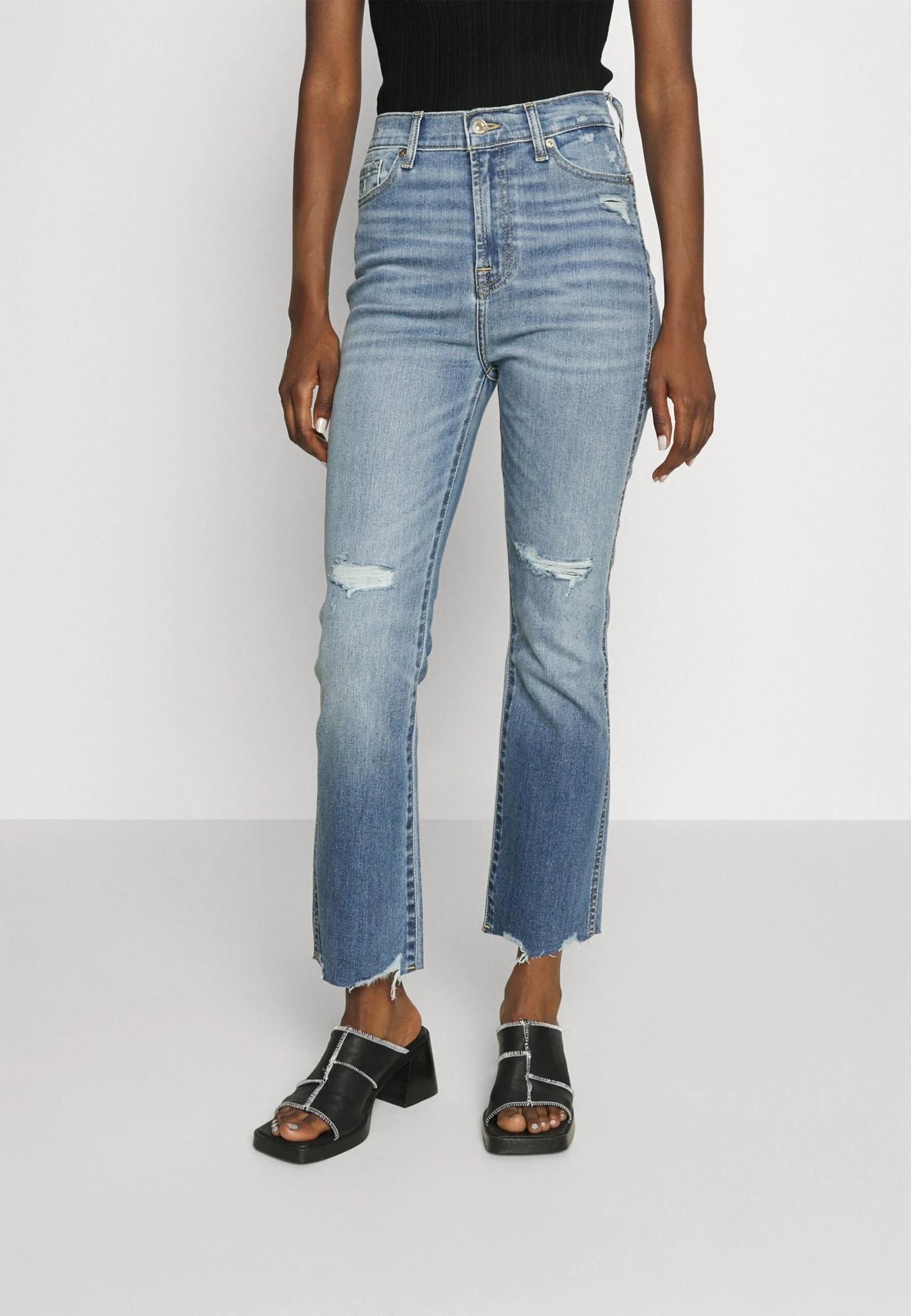 7 For All Mankind Kick EngageJeans Slim FitBlue Denim Donna Jeans 7F121N107-K11 3 7 For All Mankind Kick EngageJeans Slim FitBlue Denim Donna Jeans 7F121N107-K11