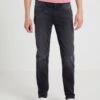 7 For All Mankind Luxe Performance PlusJeans Tapered FitWashed Black Uomo Jeans 7F122G04U-Q11