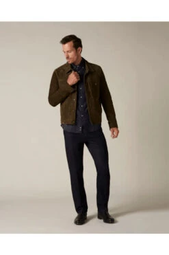 7 For All Mankind Straight Jeans Venezia Slimmy Chino Luxe Performance Blue