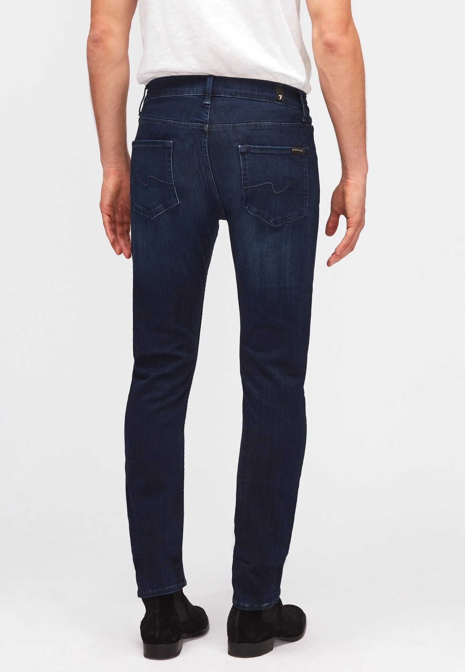 7 For All Mankind Jeans Slim FitDark Blue Uomo Jeans 7F122G0AZ-K11 5 7 For All Mankind Jeans Slim FitDark Blue Uomo Jeans 7F122G0AZ-K11 - immagine 3