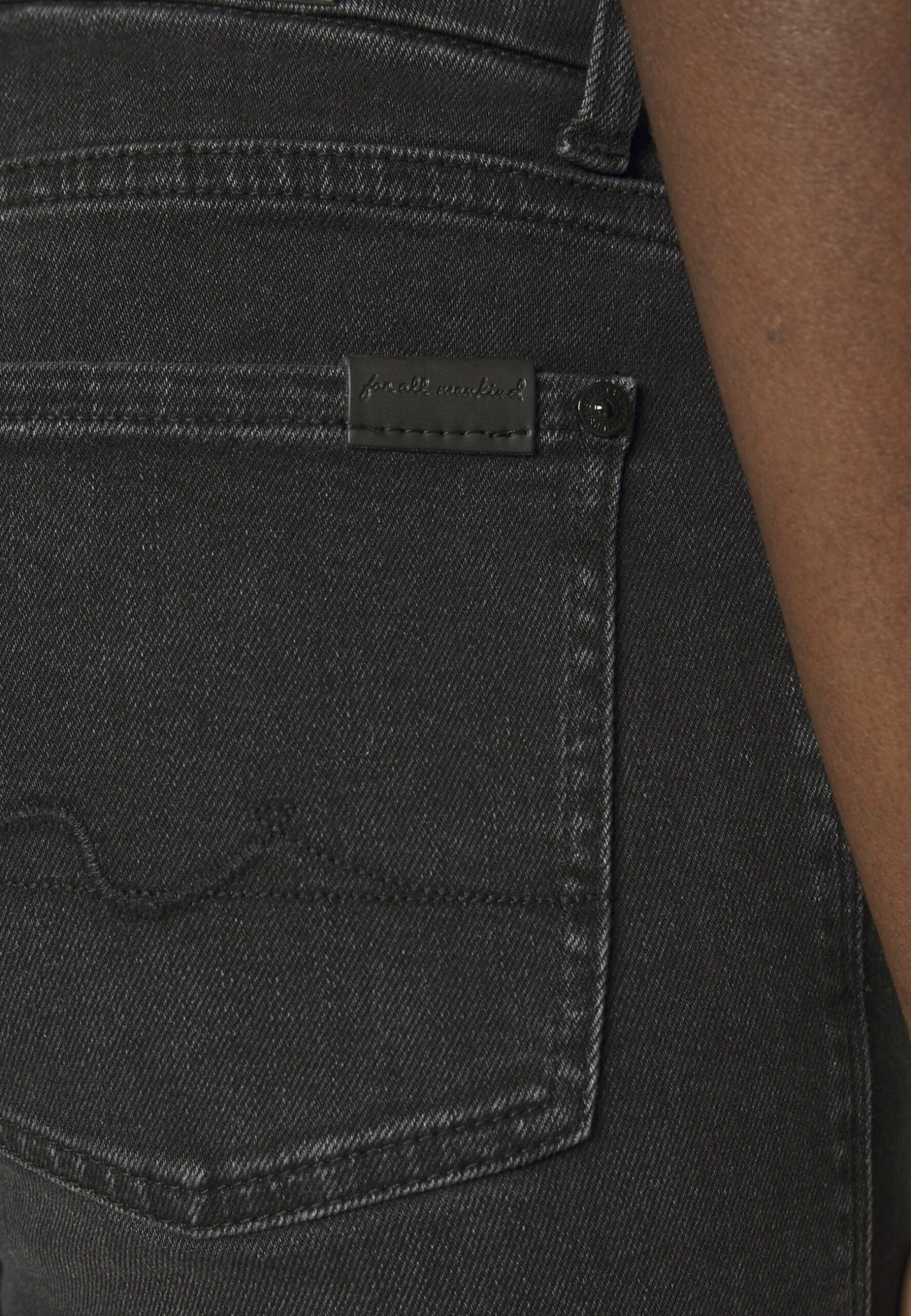 7 For All Mankind Kimmie Jeans A SigarettaBlack Donna Jeans 7F121N10B-Q11 8 7 For All Mankind Kimmie Jeans A SigarettaBlack Donna Jeans 7F121N10B-Q11 - immagine 6