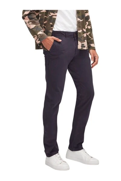 7 For All Mankind Slim Fit Pantaloni Chino Più Slimmio Senza Peso Blue 6 7 For All Mankind Slim Fit Pantaloni Chino Più Slimmio Senza Peso Blue - immagine 4