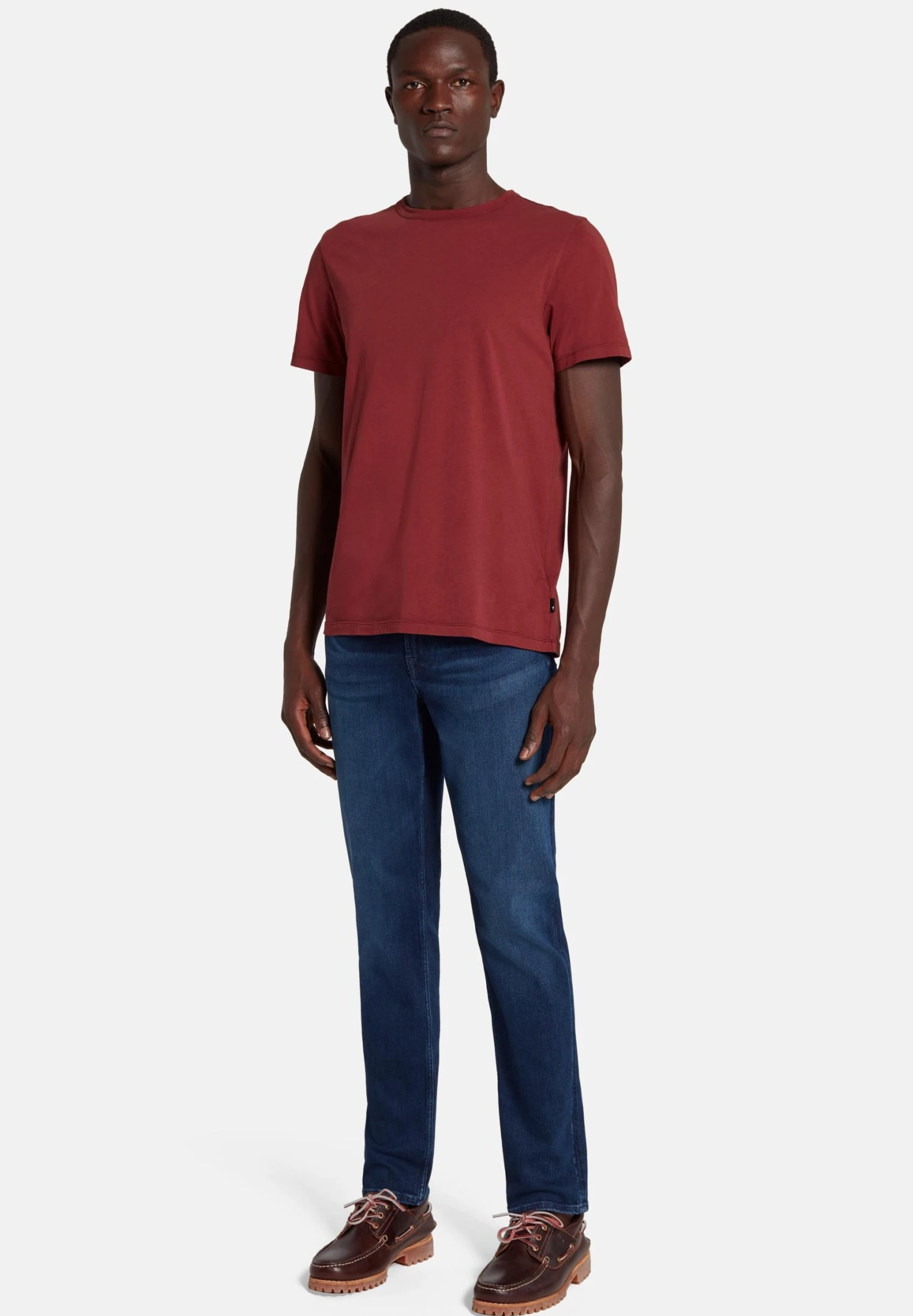 7 For All Mankind StrtekrebJeans Tapered FitDark Blue Uomo Jeans 7F122G0FU-K11 4 7 For All Mankind StrtekrebJeans Tapered FitDark Blue Uomo Jeans 7F122G0FU-K11 - immagine 2