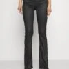 7 For All Mankind Coated IllusionJeans BootcutBlack Donna Jeans 7F121N10H-Q11