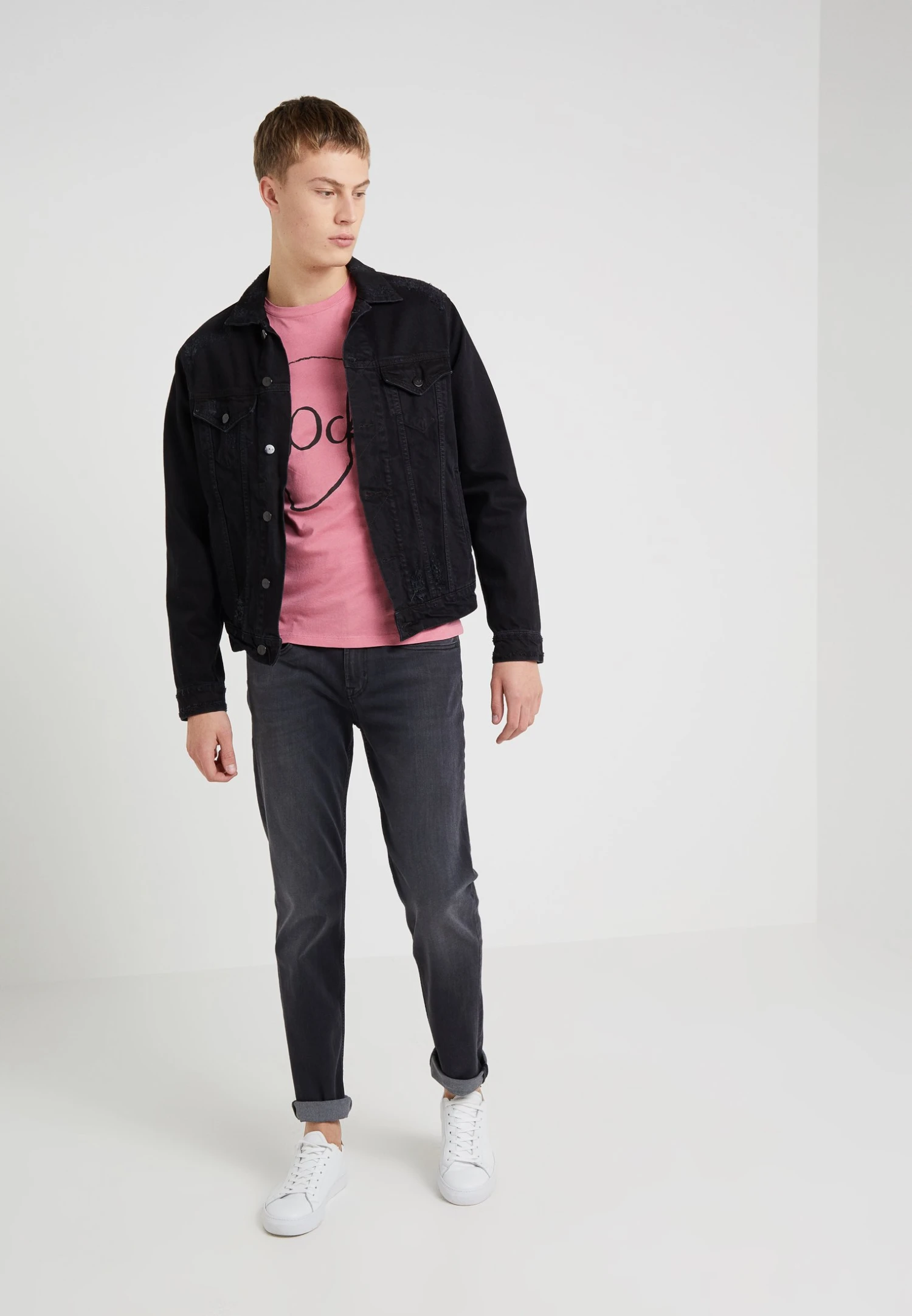 7 For All Mankind Luxe Performance PlusJeans Tapered FitWashed Black Uomo Jeans 7F122G04U-Q11 4 7 For All Mankind Luxe Performance PlusJeans Tapered FitWashed Black Uomo Jeans 7F122G04U-Q11 - immagine 2