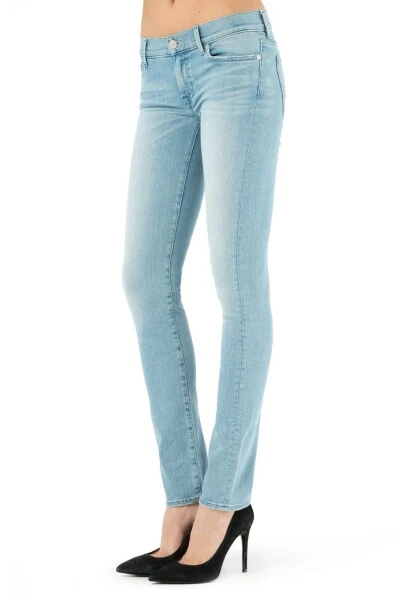 7 For All Mankind Skinny Jeans Silverlake Roxanne The Slim Jeans Blue 5 7 For All Mankind Skinny Jeans Silverlake Roxanne The Slim Jeans Blue - immagine 3