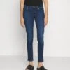 7 For All Mankind Pyper Illusion OpulentJeans Slim FitDark Blue Donna Jeans 7F121N0ZO-K11