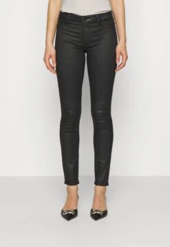 7 For All Mankind Skinny CoatedJeans Skinny FitBlack Donna Jeans 7F121N0Z7-Q11