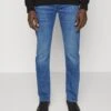7 For All Mankind Slimmyluxe PerformanceJeans Slim FitMid Blue Uomo Jeans 7F122G091-K11