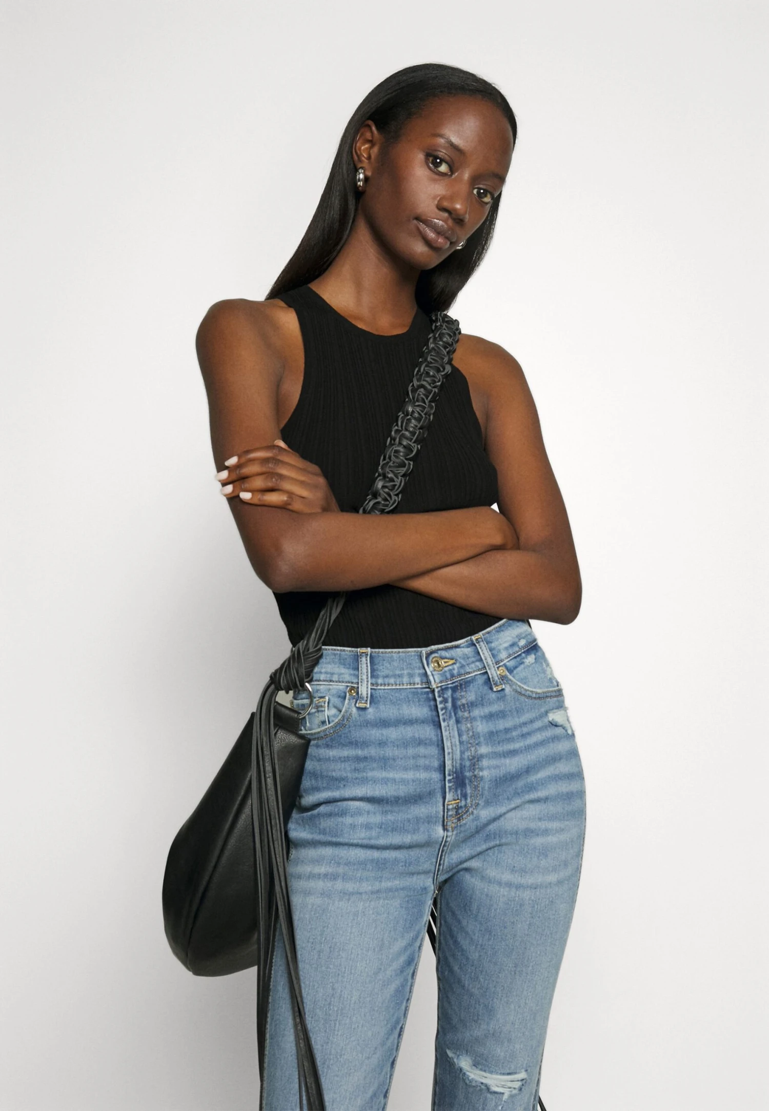 7 For All Mankind Kick EngageJeans Slim FitBlue Denim Donna Jeans 7F121N107-K11 6 7 For All Mankind Kick EngageJeans Slim FitBlue Denim Donna Jeans 7F121N107-K11 - immagine 4