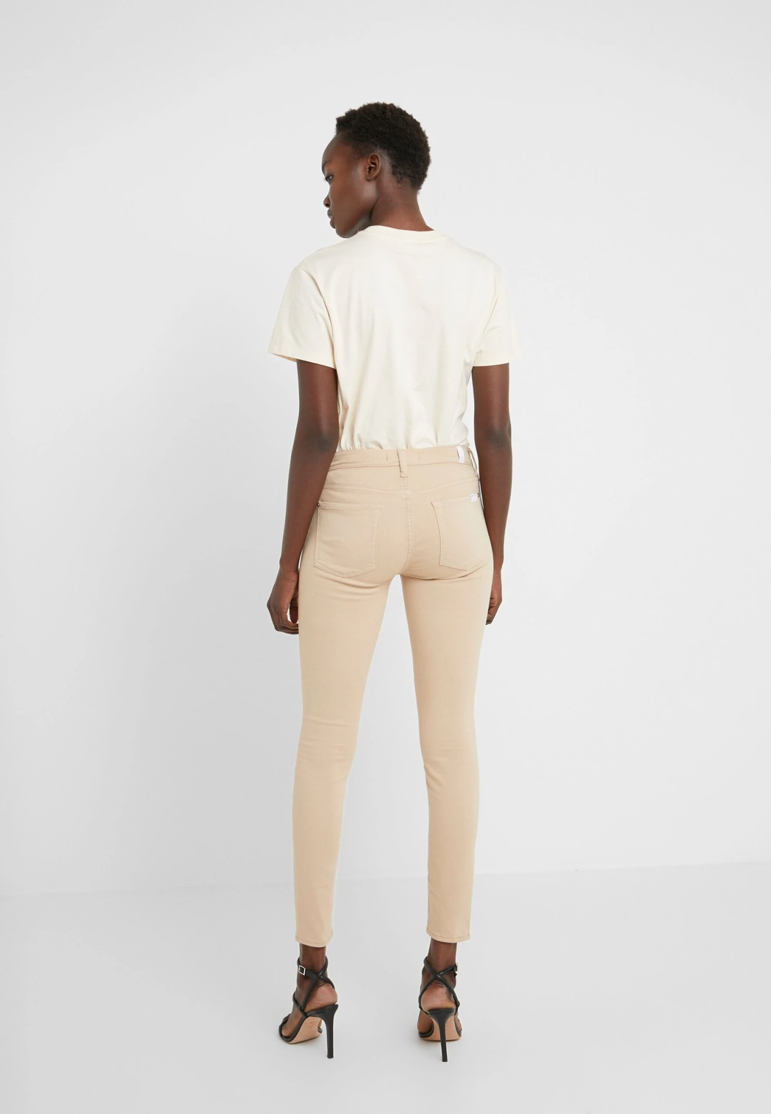 7 For All Mankind Crop - Jeans Skinny Fit - Sandcastle 5 7 For All Mankind Crop - Jeans Skinny Fit - Sandcastle - immagine 3