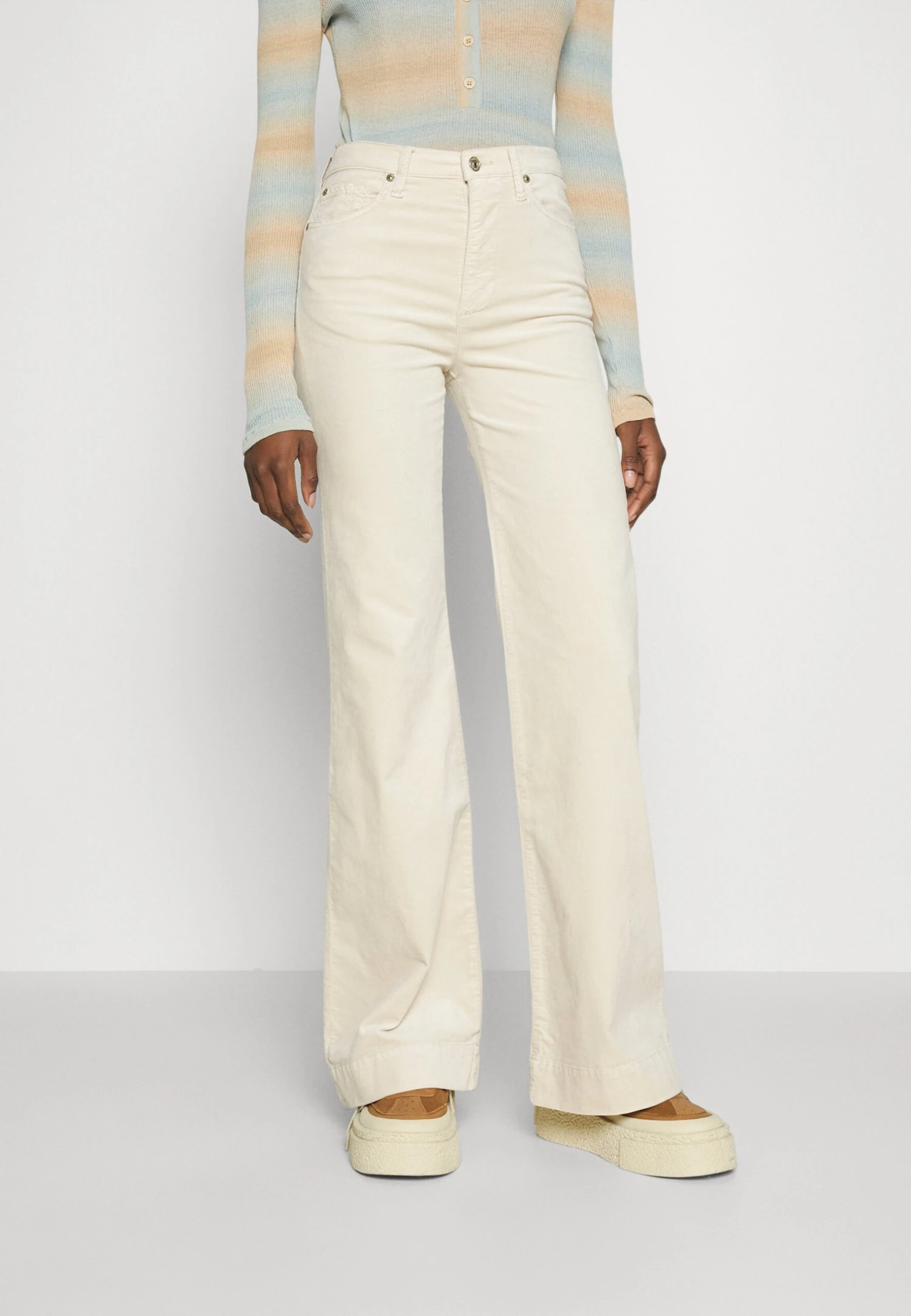 7 For All Mankind Modern DojoPantaloniWhite Donna Pantaloni 7F121N105-A11 3 7 For All Mankind Modern DojoPantaloniWhite Donna Pantaloni 7F121N105-A11