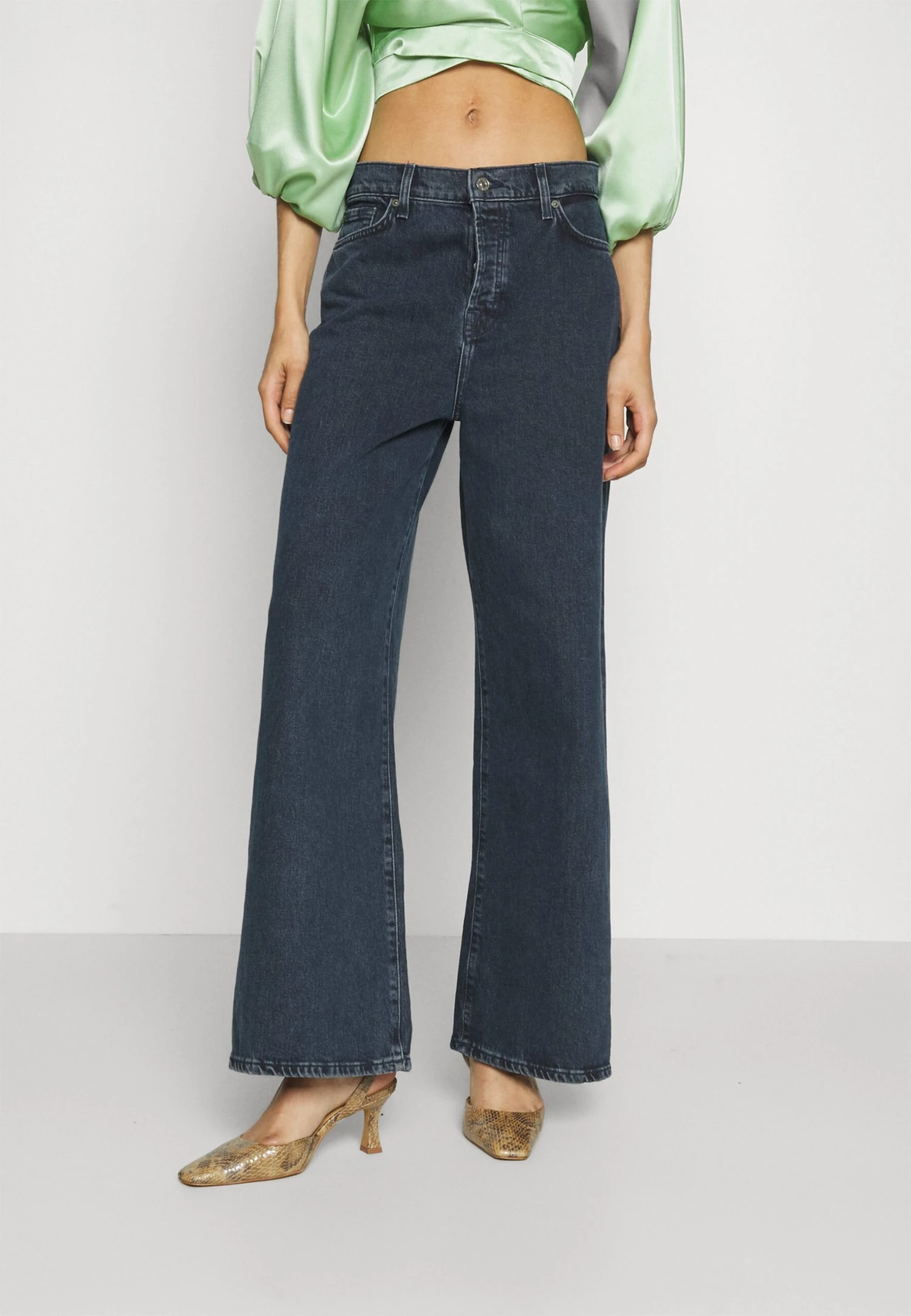 7 For All Mankind Zoey Action - Jeans Baggy - Dark Blue 3 7 For All Mankind Zoey Action - Jeans Baggy - Dark Blue