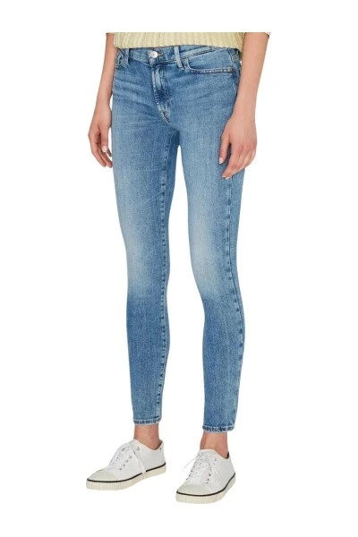 7 For All Mankind Skinny Jeans Blue 4 7 For All Mankind Skinny Jeans Blue - immagine 2