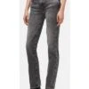 7 For All Mankind Skinny Jeans Slim-fit Jeans Gray