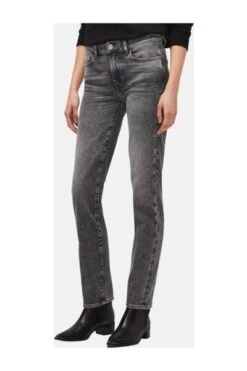 7 For All Mankind Skinny Jeans Slim-fit Jeans Gray