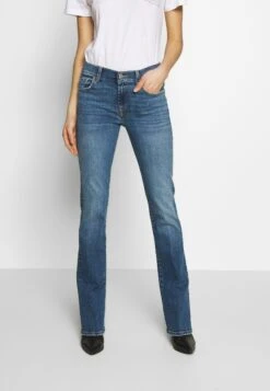 7 For All Mankind Jeans Bootcut - Blue Grey