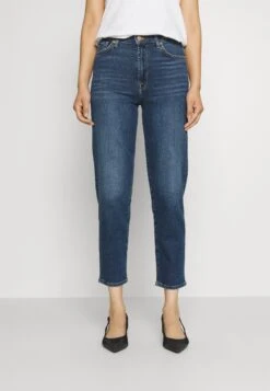 7 For All Mankind Malia Luxe Vintage Deep SoulJeans Tapered FitDark Blue Donna Jeans 7F121N0YX-K11