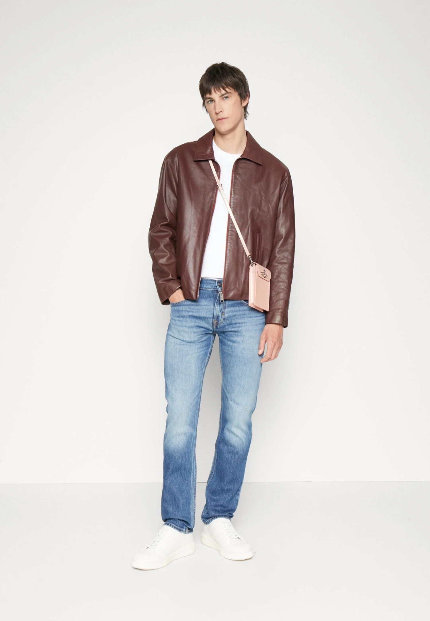 7 For All Mankind The RambleJeans A SigarettaMid Blue Uomo Jeans 7F122G0FV-K11 3 7 For All Mankind The RambleJeans A SigarettaMid Blue Uomo Jeans 7F122G0FV-K11 - immagine 2