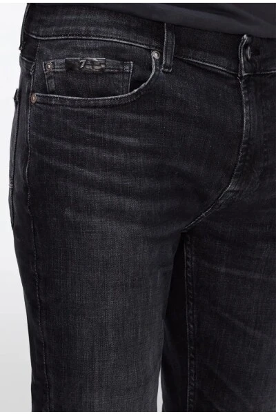 7 For All Mankind Slim Fit Paxtyn Special Edition Stretch Tek Ranger Black Black 7 7 For All Mankind Slim Fit Paxtyn Special Edition Stretch Tek Ranger Black Black - immagine 5