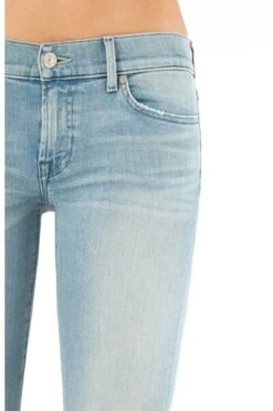 7 For All Mankind Skinny Jeans Silverlake Roxanne The Slim Jeans Blue