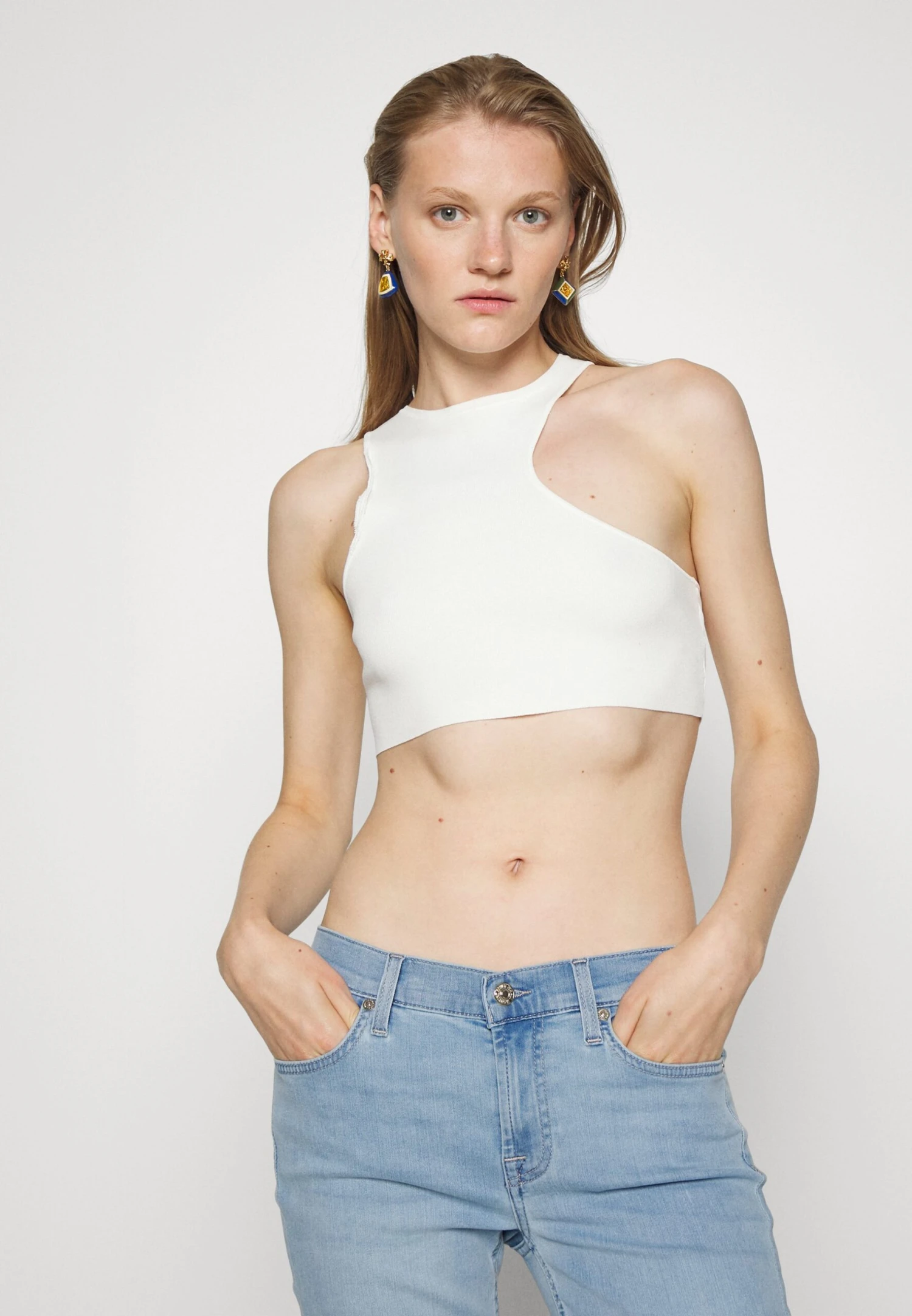 7 For All Mankind Bair Eco MirageJeans Skinny FitLight Blue Donna Jeans 7F121N0R5-K11 6 7 For All Mankind Bair Eco MirageJeans Skinny FitLight Blue Donna Jeans 7F121N0R5-K11 - immagine 4