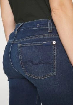 7 For All Mankind Roxanne BairJeans Slim FitDark Blue Donna Jeans 7F121N0QL-K11 -Vendite 7 For All Mankind a2b4e0b39f6d4e1ebbcb4ae03c1e4c1e
