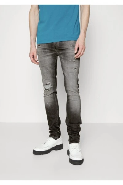 7 For All Mankind Slim Fit Stretch Tek Downtown Jeans Gray 5 7 For All Mankind Slim Fit Stretch Tek Downtown Jeans Gray - immagine 3