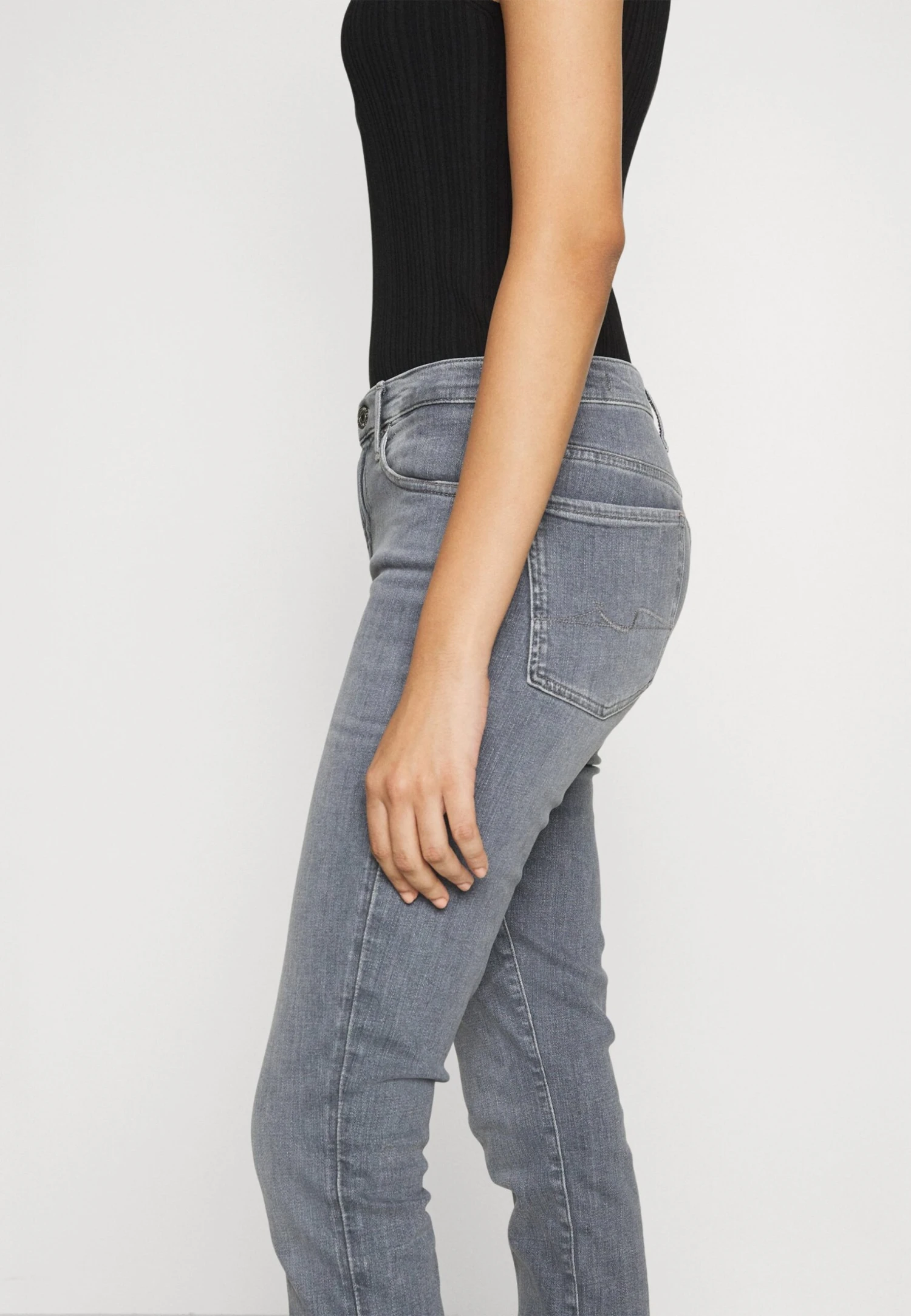 7 For All Mankind Sliillmet - Jeans Skinny Fit - Grey 6 7 For All Mankind Sliillmet - Jeans Skinny Fit - Grey - immagine 4