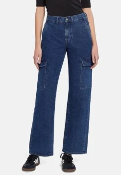 7 For All Mankind TessJeans BaggyDark Blue Donna Jeans 7F121N11Z-K11