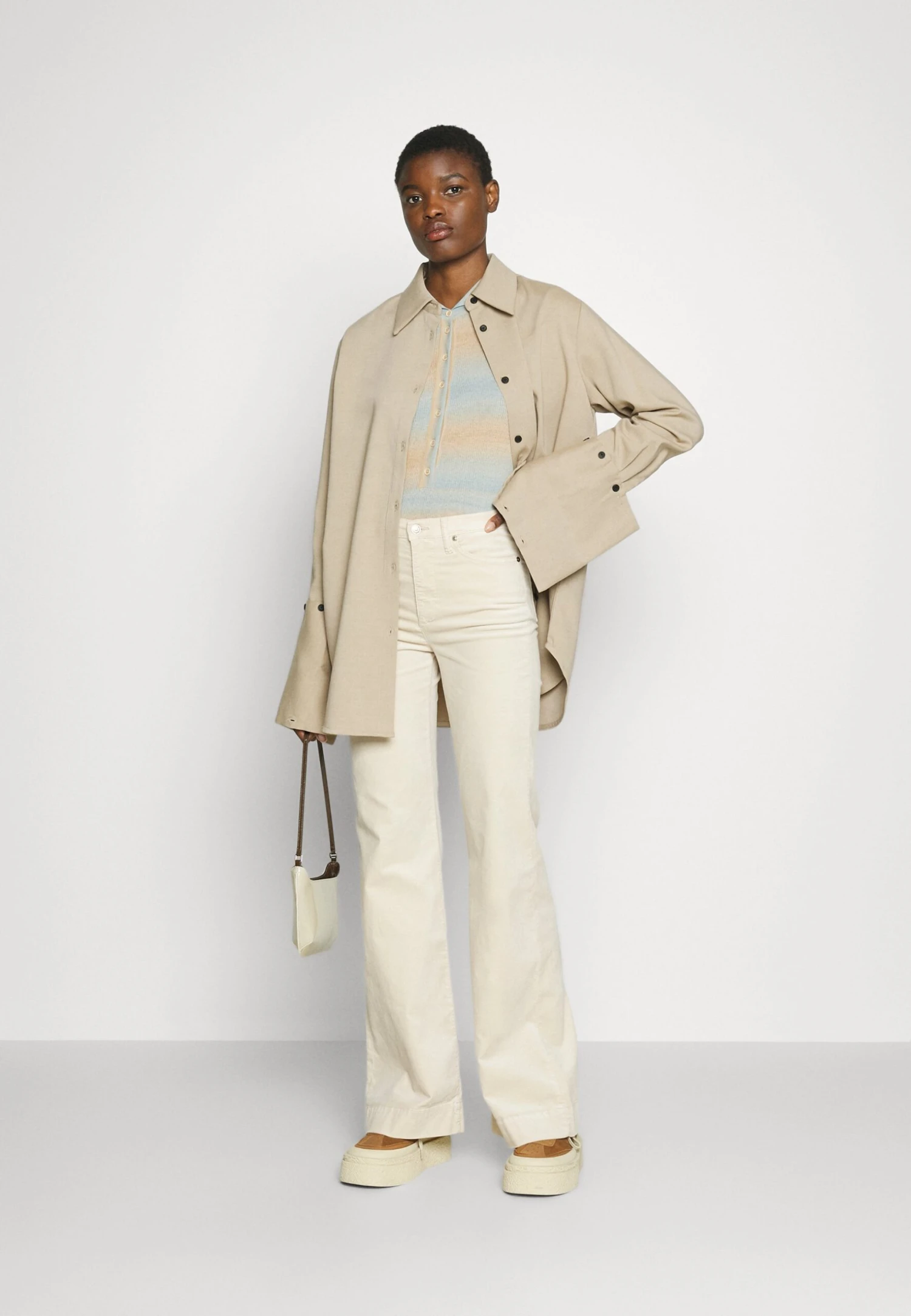 7 For All Mankind Modern DojoPantaloniWhite Donna Pantaloni 7F121N105-A11 4 7 For All Mankind Modern DojoPantaloniWhite Donna Pantaloni 7F121N105-A11 - immagine 2