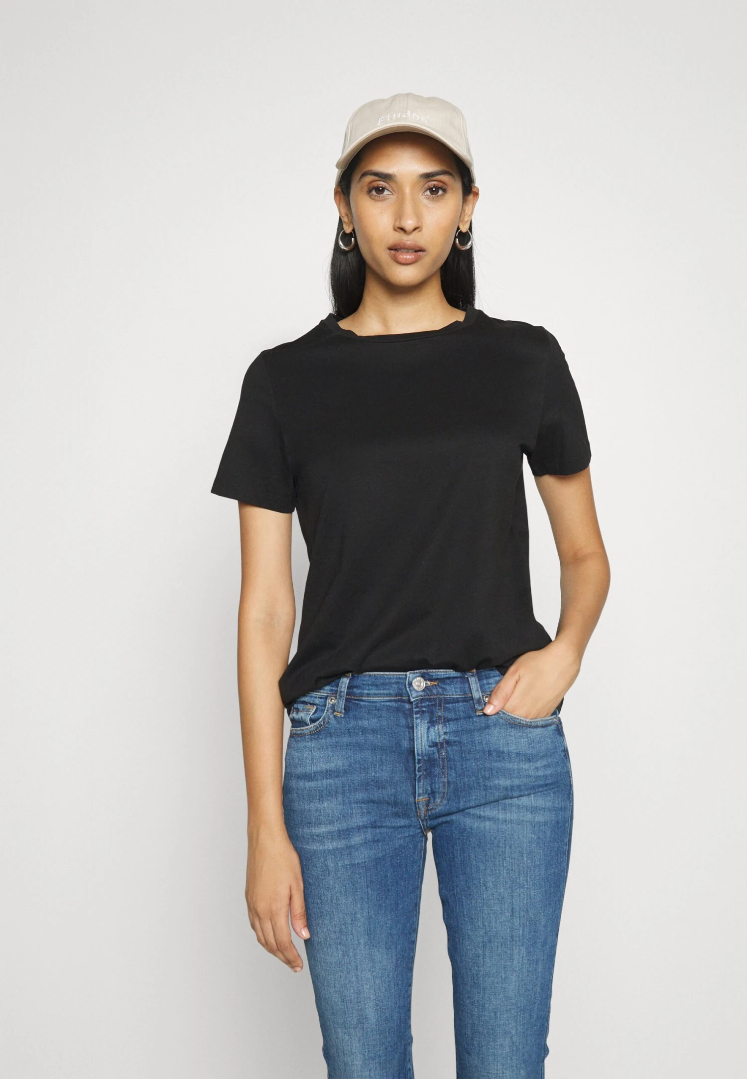 7 For All Mankind Hw Skinny Slim Illusion OuterJeans Skinny FitMid Blue Donna Jeans 7F121N100-K11 6 7 For All Mankind Hw Skinny Slim Illusion OuterJeans Skinny FitMid Blue Donna Jeans 7F121N100-K11 - immagine 4