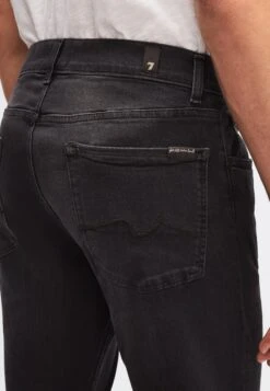 7 For All Mankind Slimmy - Jeans Slim Fit - Black -Vendite 7 For All Mankind b7d543fcb30f463da4acdd11d27dc8b2