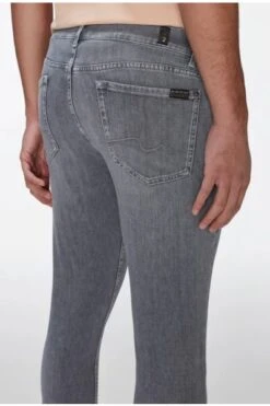 7 For All Mankind Slim Fit Slim-fit Jeans Gray