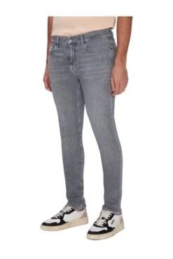 7 For All Mankind Slim Fit Slim-fit Jeans Gray -Vendite 7 For All Mankind bbd9be0b4b64cec0737e0732d20700bf
