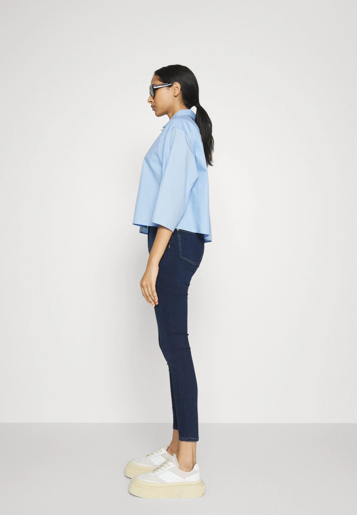 7 For All Mankind Aubrey SliillluxcosJeans Skinny FitDark Blue Donna Jeans 7F121N103-K11 8 7 For All Mankind Aubrey SliillluxcosJeans Skinny FitDark Blue Donna Jeans 7F121N103-K11 - immagine 6